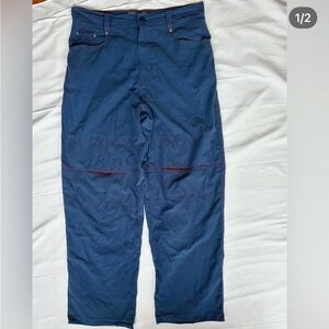Retro Blue & Red Outdoor Pants